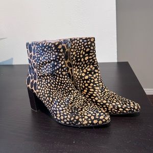 Madewell Leopard print Ankle Booties